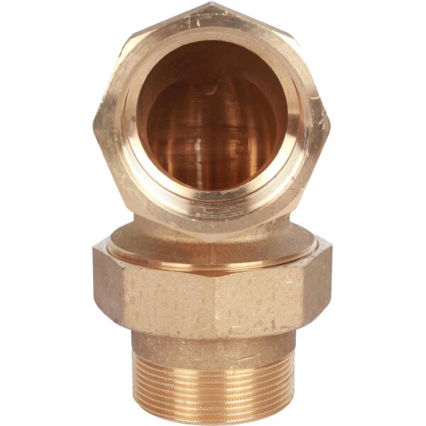 STOUT Разъемное угловое соединение американка ВН, уплотнение под гайкой o-ring кольцо 2″