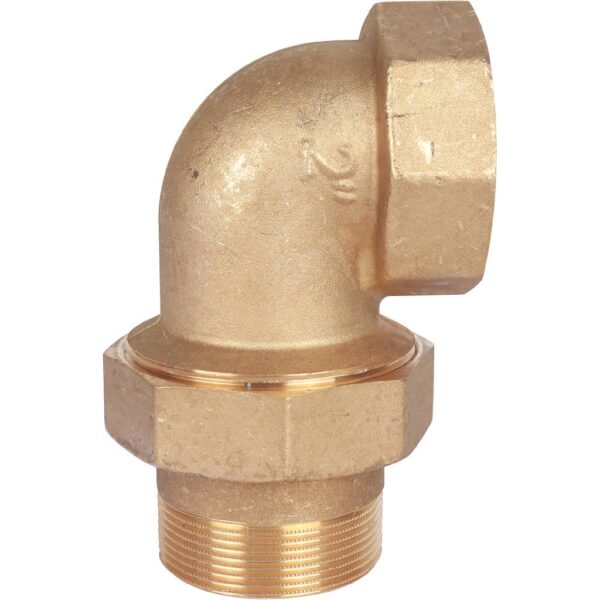 STOUT Разъемное угловое соединение американка ВН, уплотнение под гайкой o-ring кольцо 2″