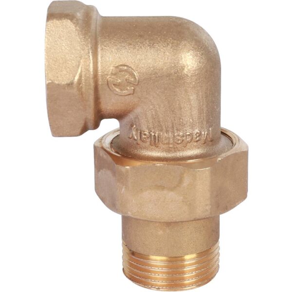 STOUT Разъемное угловое соединение американка ВН 3/4″