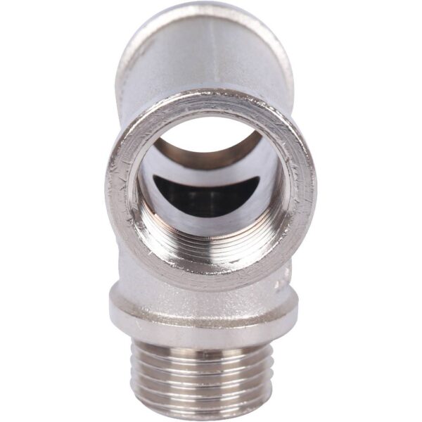 STOUT Тройник ВНВ никелированный 1/2×1/2×1/2″