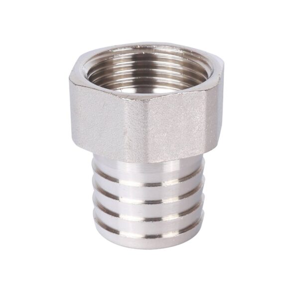 STOUT Штуцер ВР никелированный 1×30