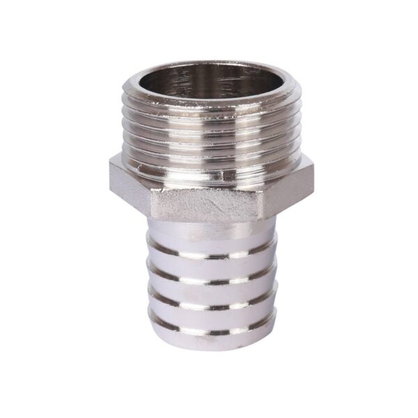 STOUT Штуцер НР никелированный 1×25