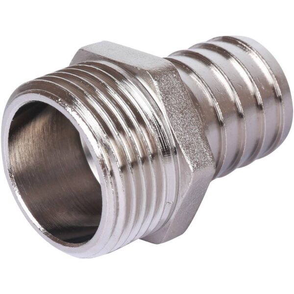 STOUT Штуцер НР никелированный 1×25