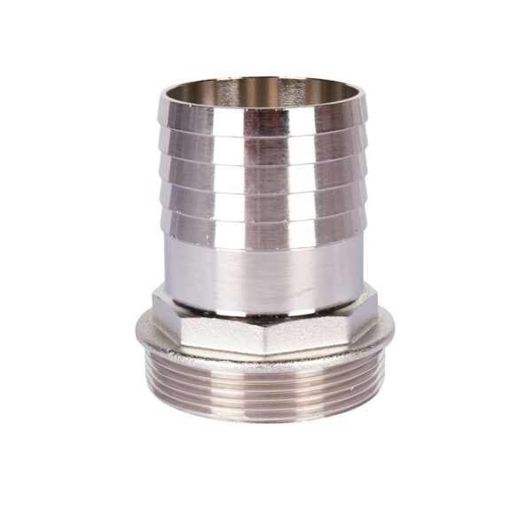 STOUT Штуцер НР никелированный 2×50