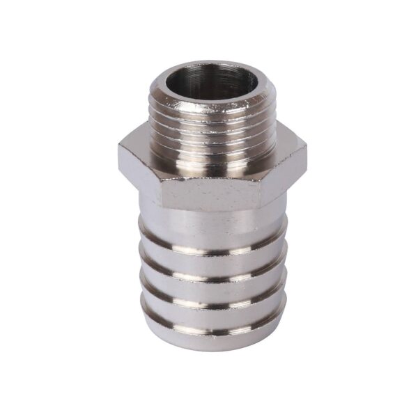 STOUT Штуцер НР никелированный 1/2×25