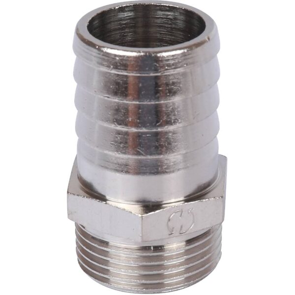 STOUT Штуцер НР никелированный 3/4×25