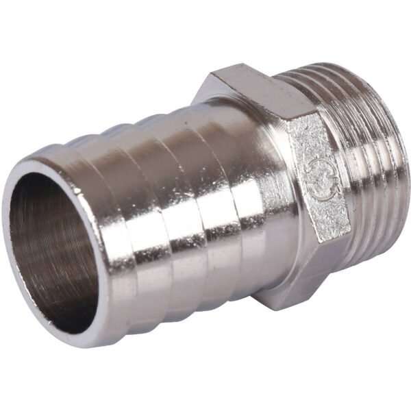 STOUT Штуцер НР никелированный 3/4×25