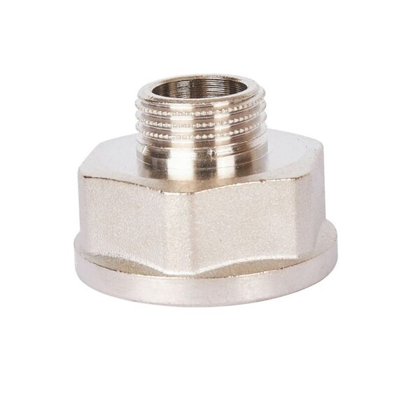 STOUT Переходник под ключ ВН никелированный 1х1/2″