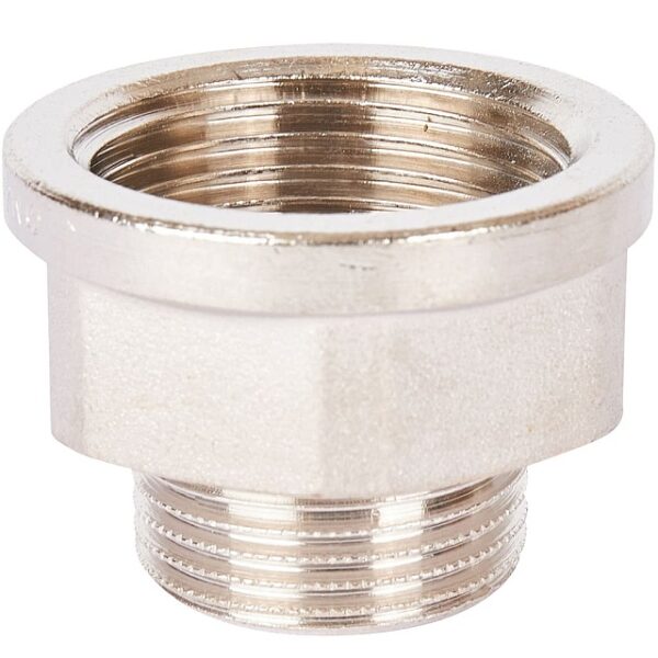 STOUT Переходник под ключ ВН никелированный 1х3/4″