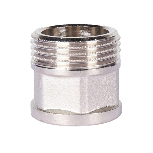 STOUT Переходник под ключ ВН никелированный 3/4х1″