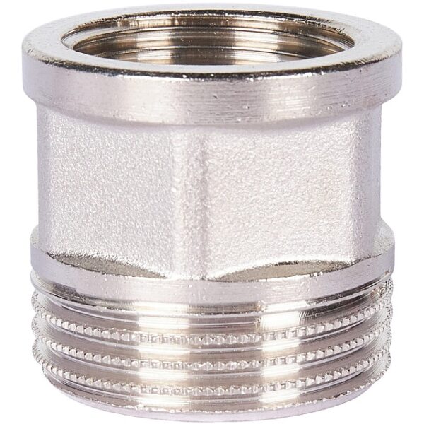 STOUT Переходник под ключ ВН никелированный 3/4х1″