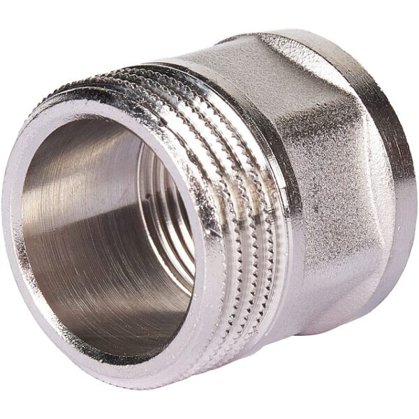 STOUT Переходник под ключ ВН никелированный 3/4х1″