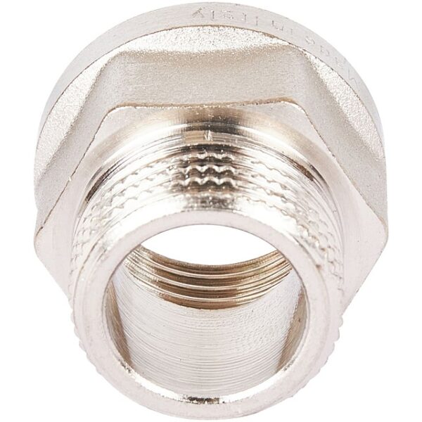STOUT Переходник под ключ ВН никелированный 1/2х1/2″