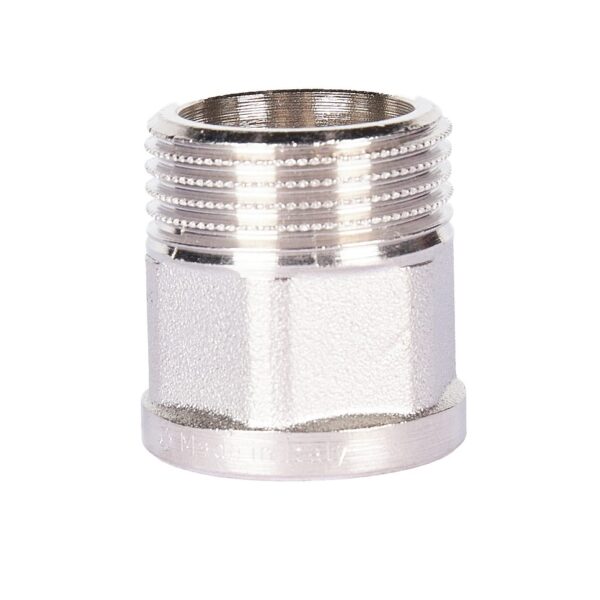 STOUT Переходник под ключ ВН никелированный 1/2х3/4″