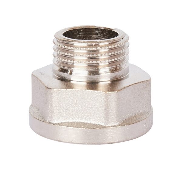 STOUT Переходник под ключ ВН никелированный 3/4х1/2″