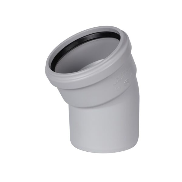 STOUT D 110 х 30° Отвод канализационный бесшумный