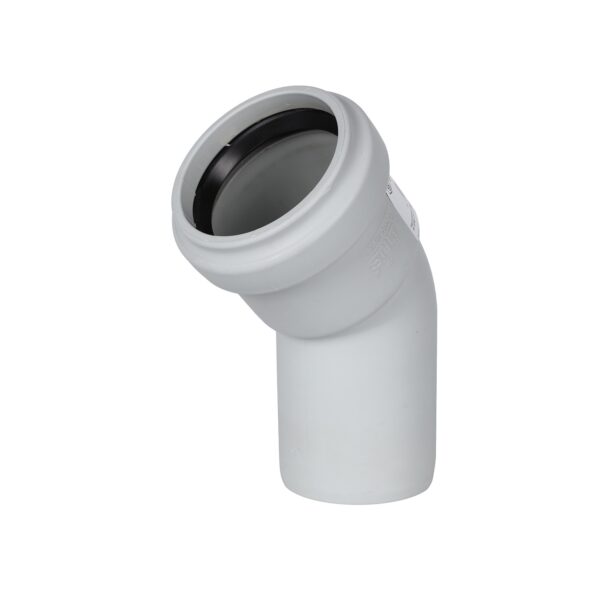 STOUT D 58 х 45° Отвод канализационный бесшумный