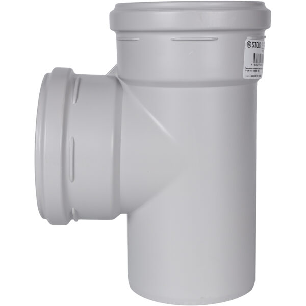 STOUT D 110 x 110 / 87,5° Тройник канализационный бесшумный
