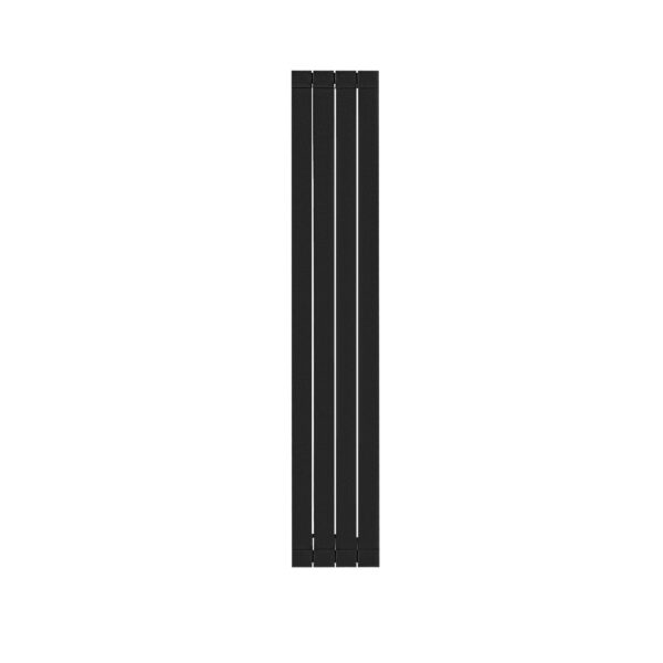 STOUT Oscar 1800 4 секции радиатор алюминиевый боковое подключение (цвет 2748 черный)