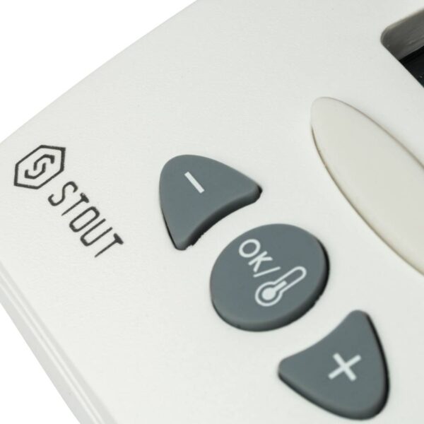 STOUT Термостат комнатный электронный WFHT-LCD. С выносным датчиком