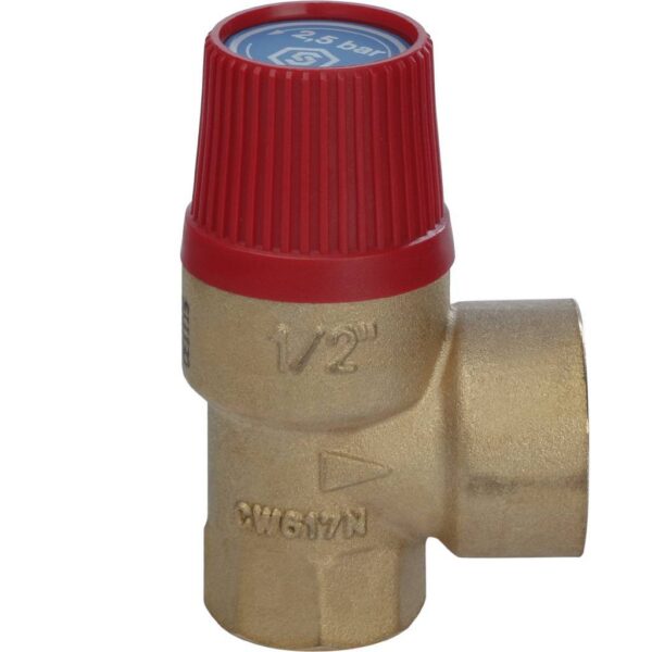 STOUT Клапан предохранительный 25 x 1/2″