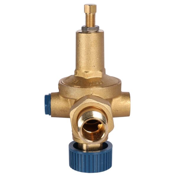 STOUT Автоматический подпиточный клапан 1/2″ НР/НР с выходом под манометр 0524.115
