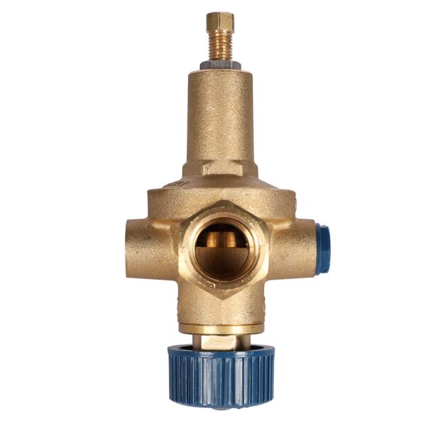 STOUT Автоматический подпиточный клапан 1/2″ ВН/НР с выходом под манометр 0525.115